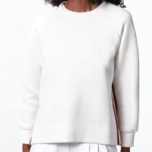 Retro Red and White Maggie Pullover TNUCK SPORT size XS